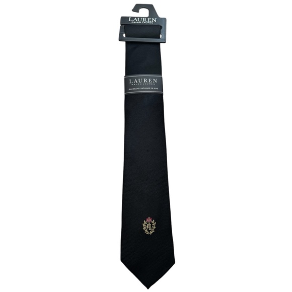 NWT Ralph Lauren Boys Solid Crest Tie! - Picture 1 of 7